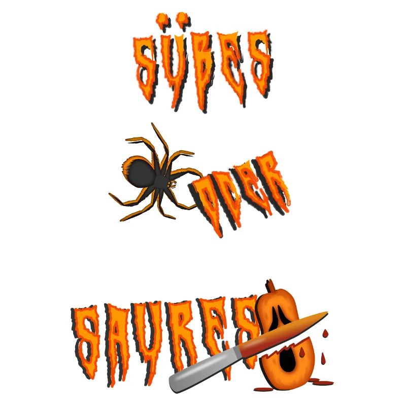 Süßes oder Saures suesses oder saures