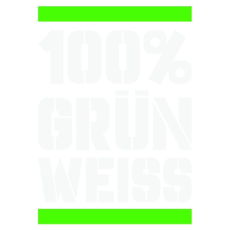 100 vert blanc
