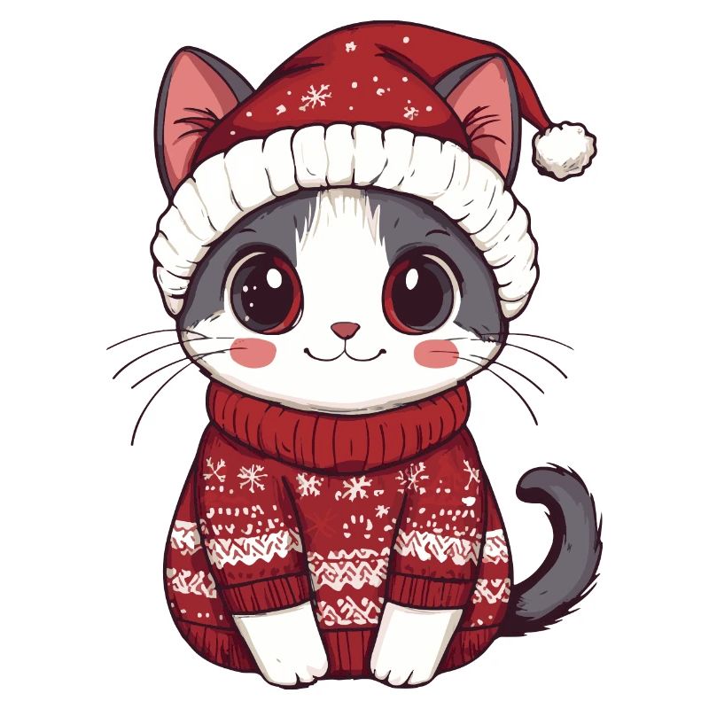 Noël chat