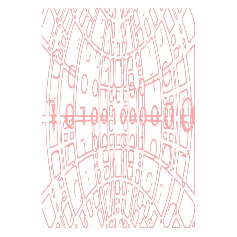 Binary Code Abstract (pink)
