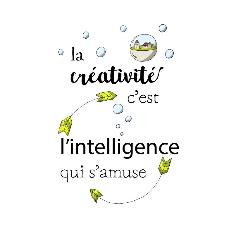 La créativité c'est l'intelligence qui s'amuse