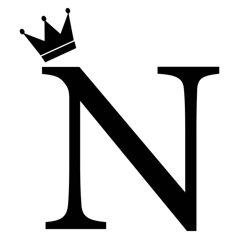 N Monogram Crown