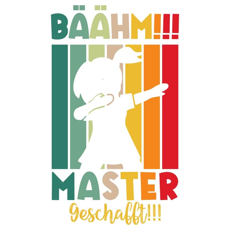 Master Masterabsolvent Masterabschluss Geschenk