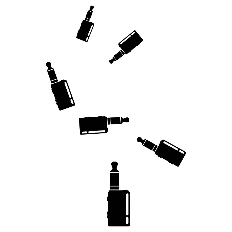 E-Zigarette Silhouette