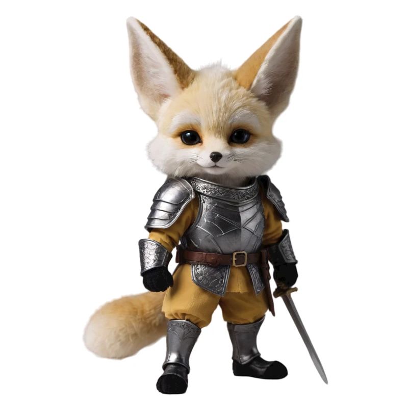 fennec chevalier épée 3