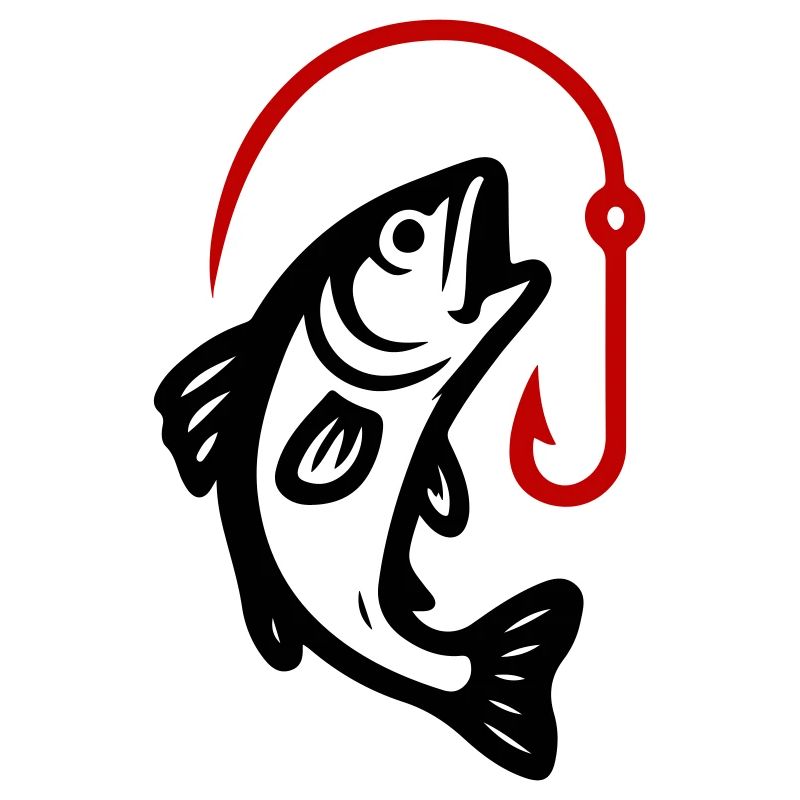 Pesce Luccio Gancio da pesca