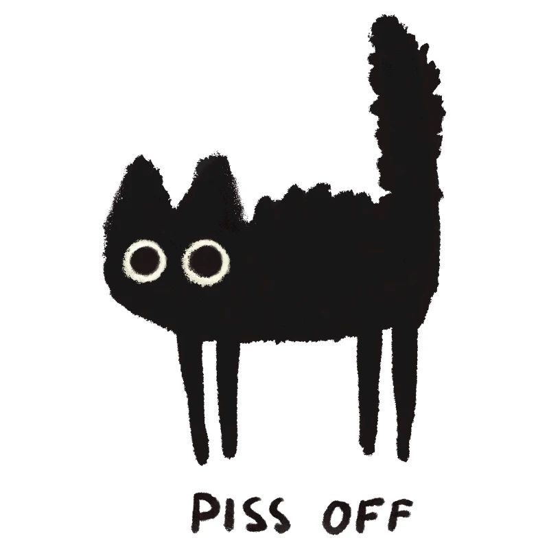 Grumpy Kitty Vibes – Leave Me Alone