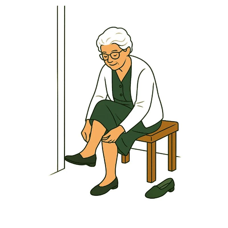 Chaussures de rechange de grand-mère