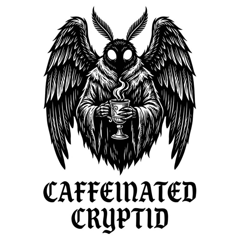 Caffeinated Cryptid Mothman Coffee