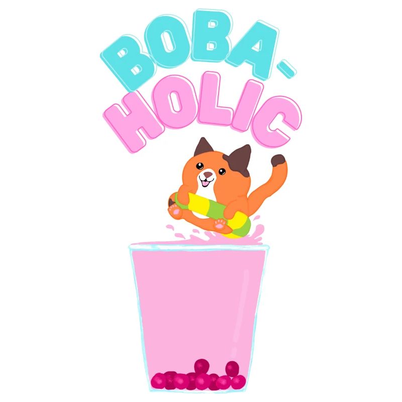 Bubble-tea cat / Boba-tea Cat