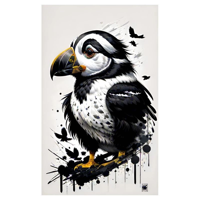 Mignon bébé pingouin