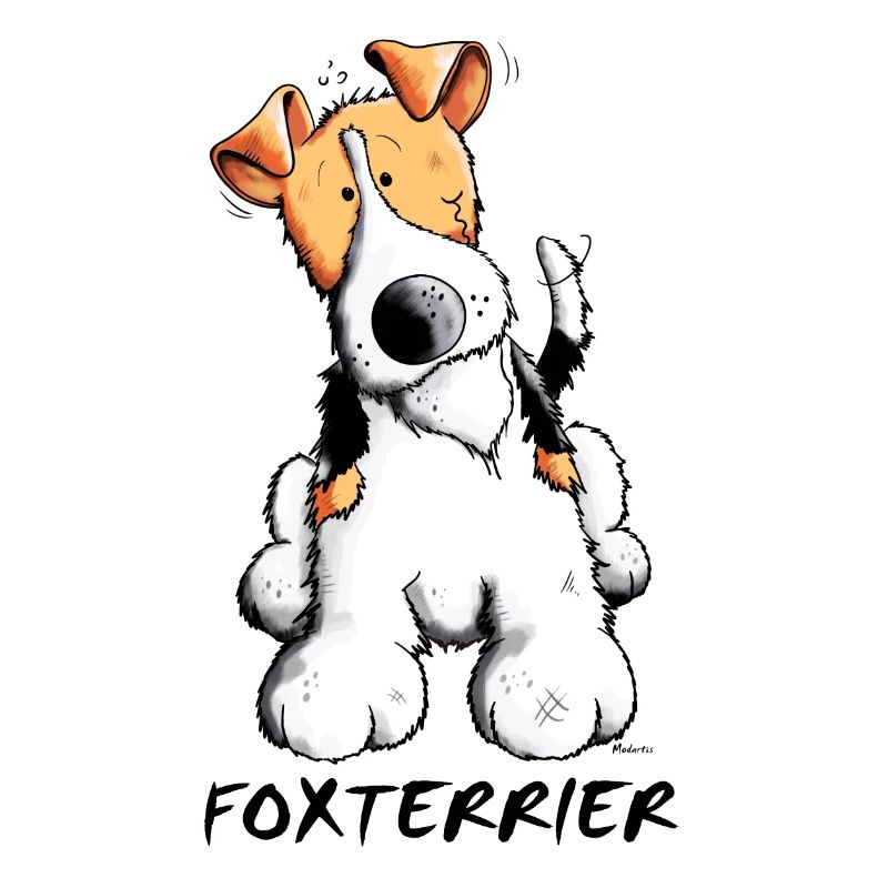 Happy Fox terrier