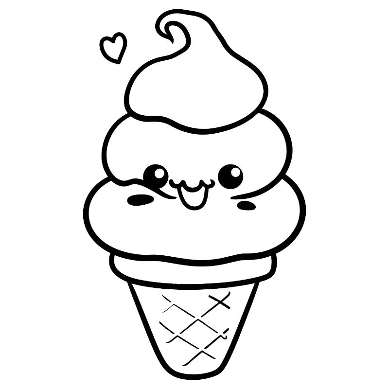 Ice Cream Comic Style