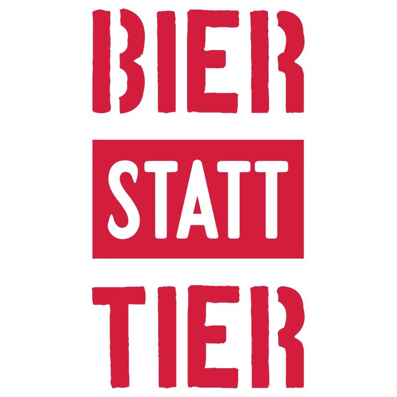 BIER STATT TIER VEGAN