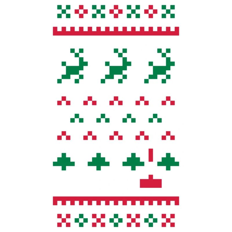 Pull de Noël laid 8 bits : Envahisseurs de Noël