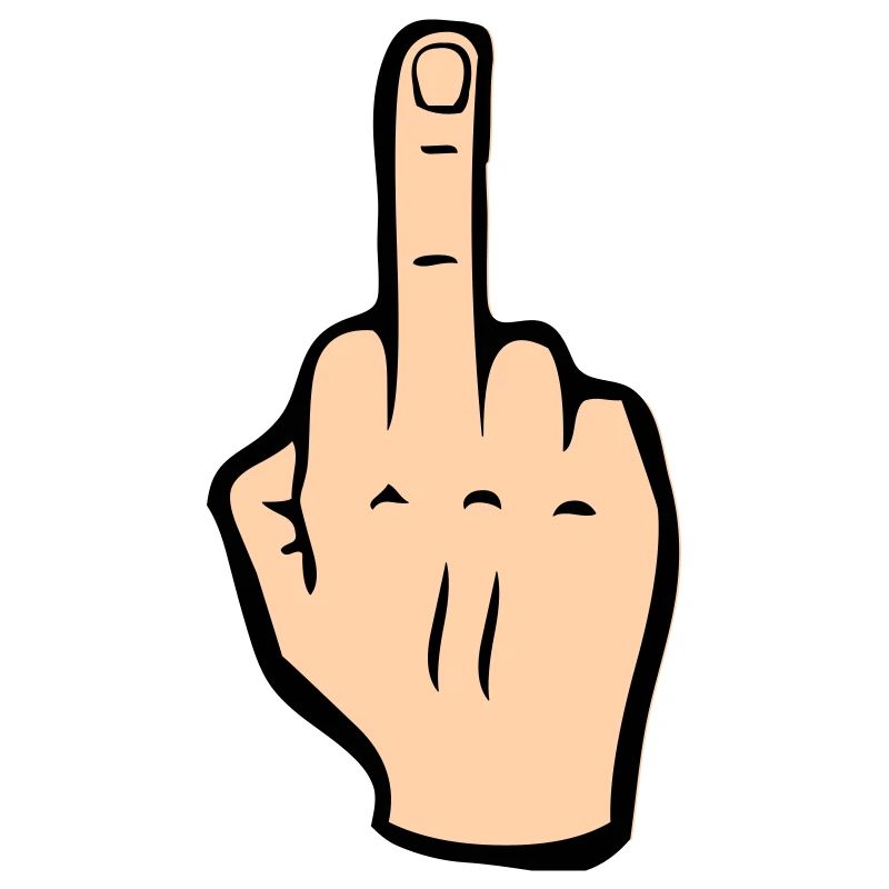 Middle finger