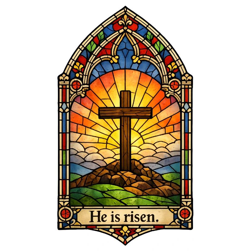 Resurrection He is Risen Easter Jesus