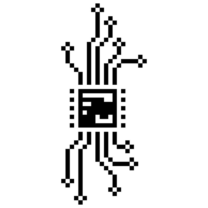 Puce cyber 8 bits