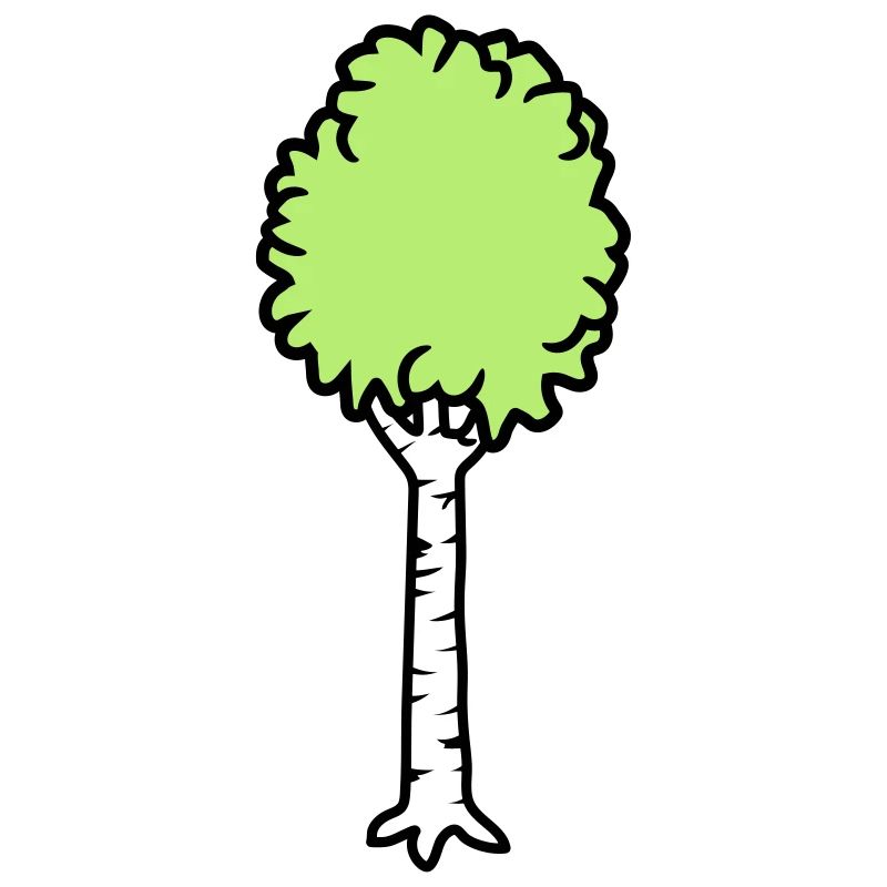 Birke Bäumchen Cool