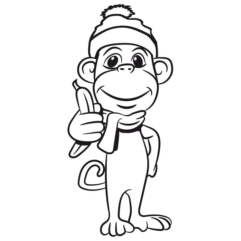 singe doux doux