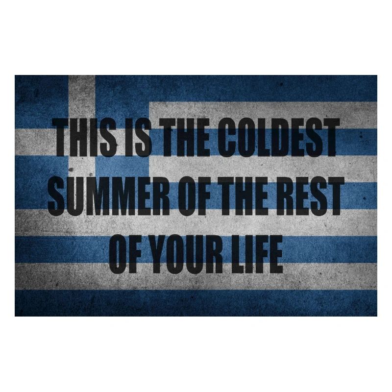 Climate Change Sayings Greece Gift Idea