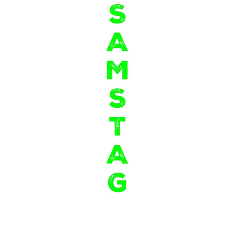 Samstag - grün