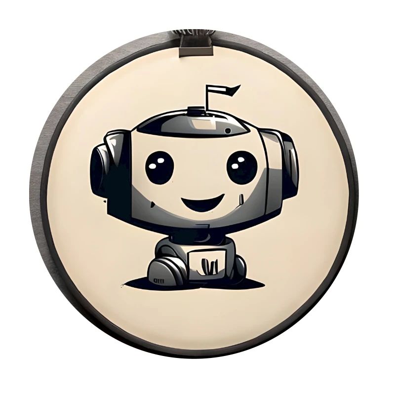 Dessin de robot mignon