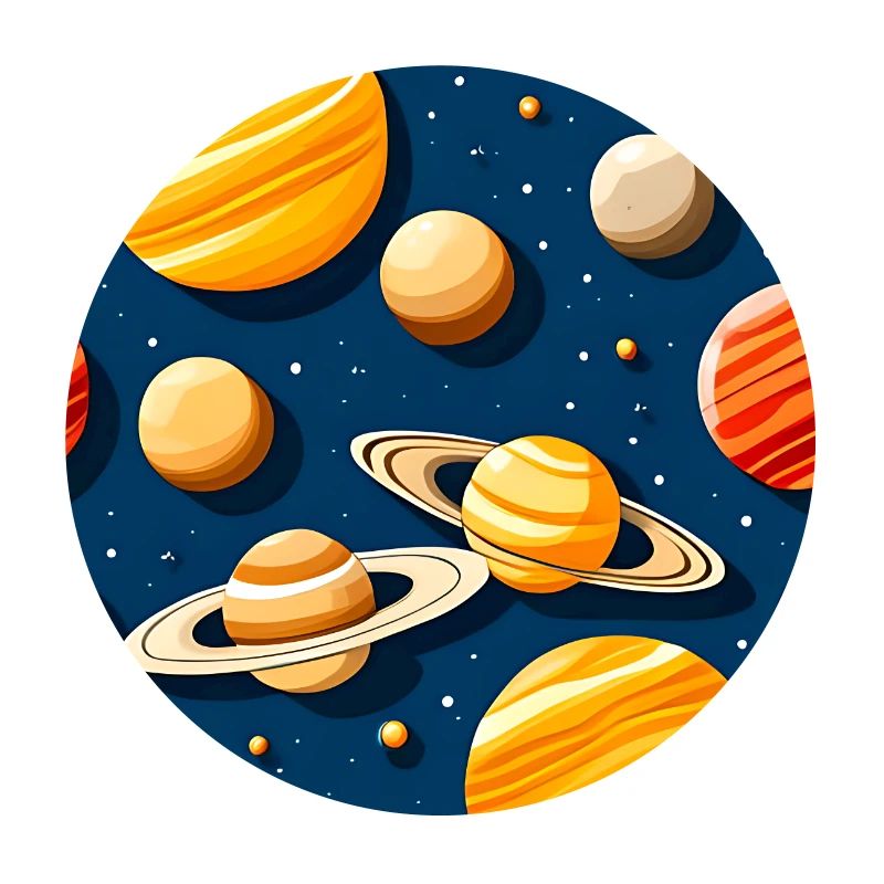 Freaky Solar System Pattern