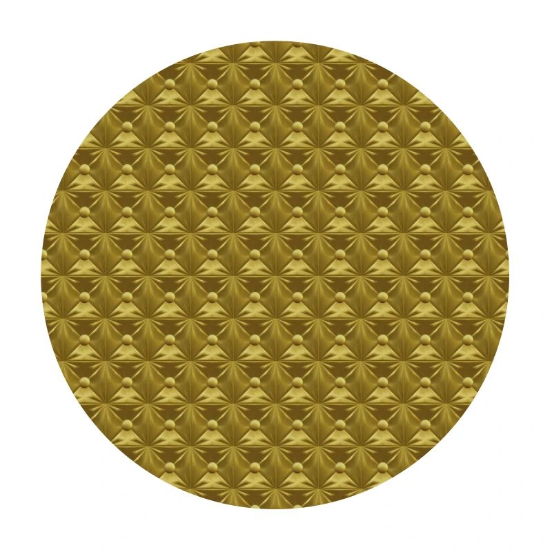 Diamond Tufting pattern Gold