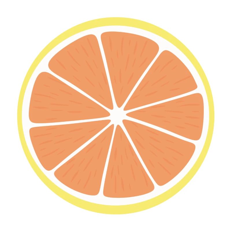 Grapefruit-Scheibe