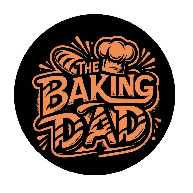 baking dad - father is a baker and bakes bread