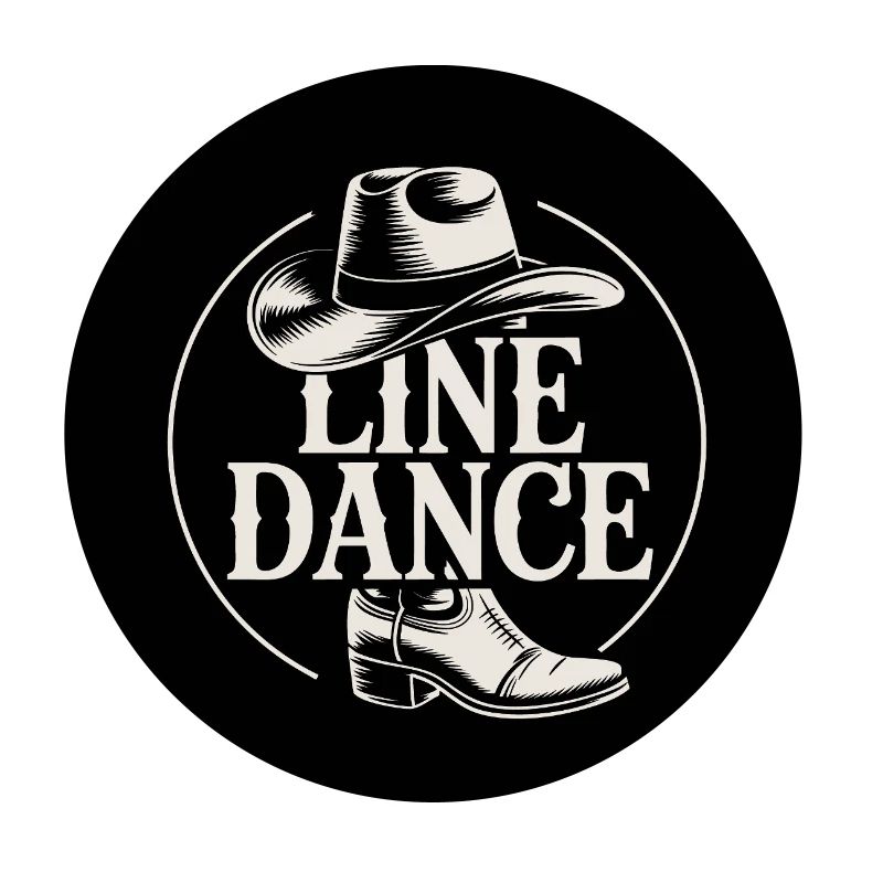 Line Dance Button Magnet Linedance Tanzhobby