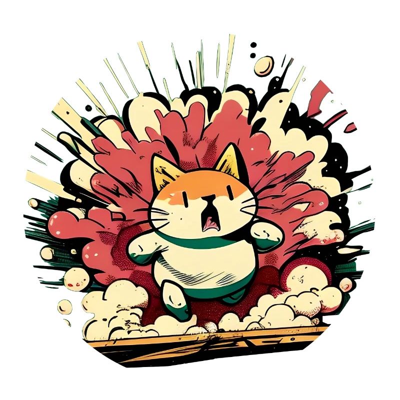 The cat did something wrong again