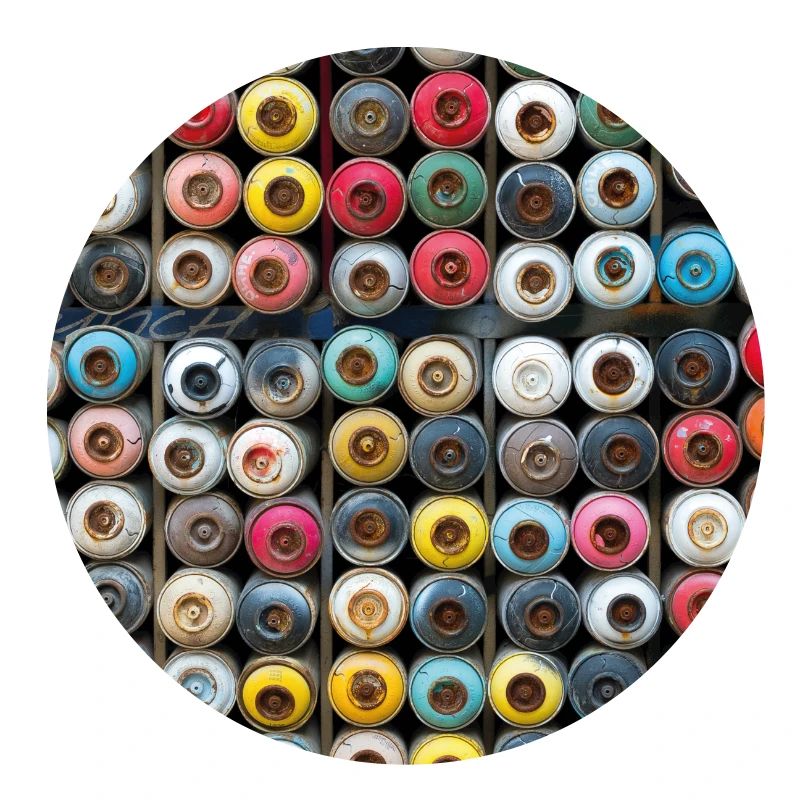 Graffiti Cans
