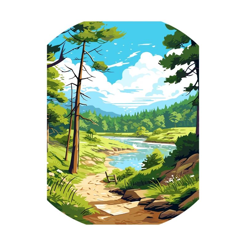 Parque Nacional Los Arrayanes Travel Poster
