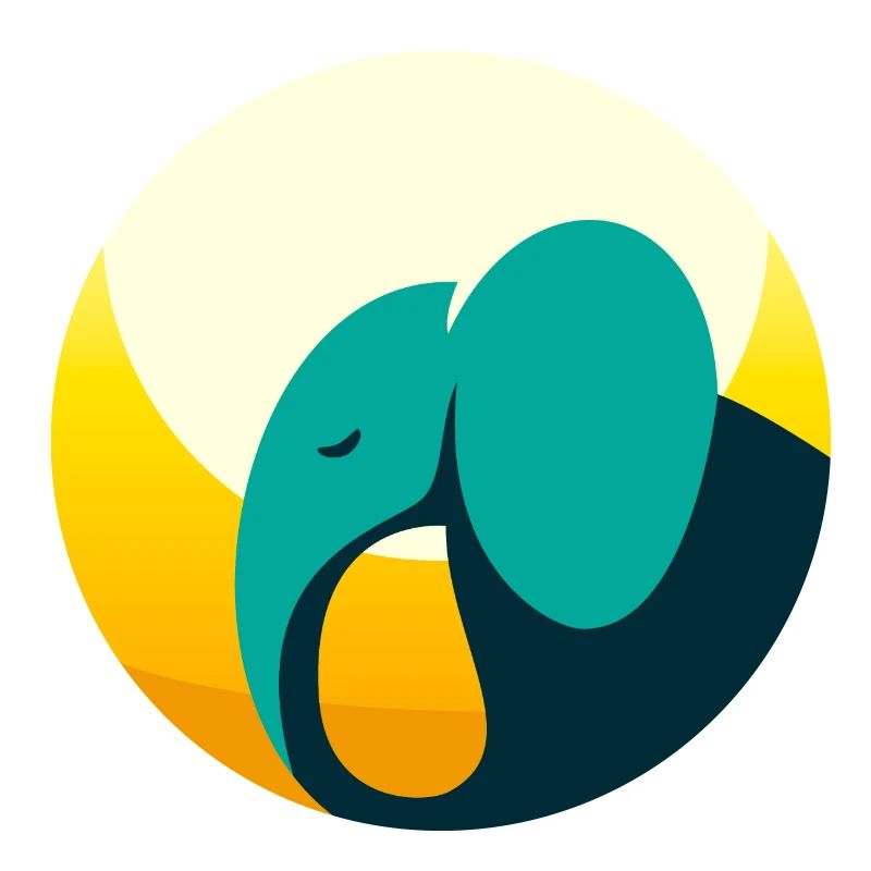 Éléphant abstrait