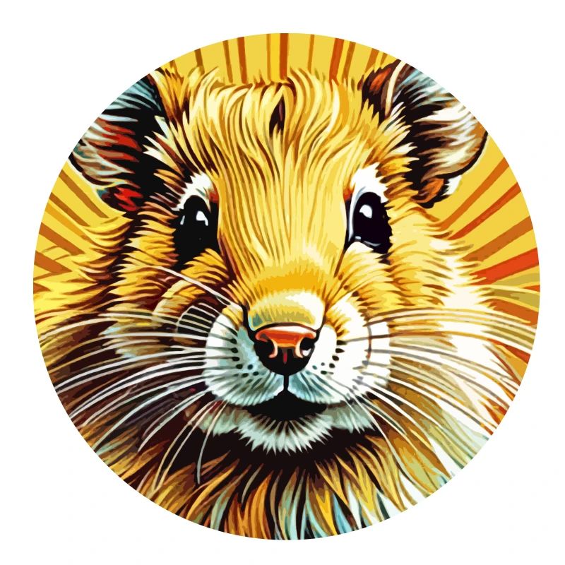 Hamster doré