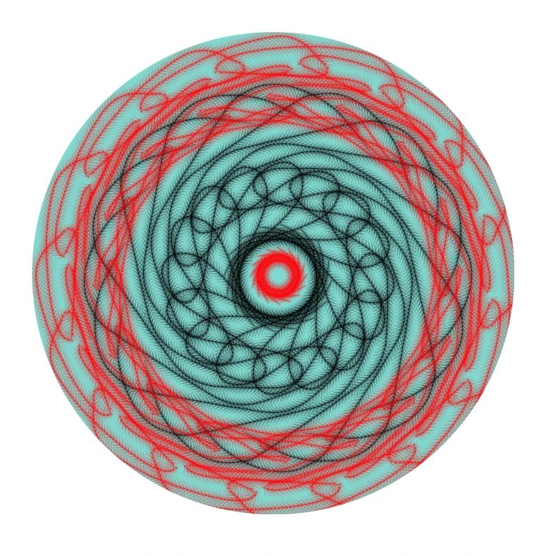 Abstract geometric design