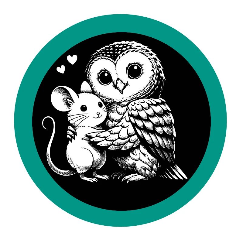Eule und Maus Freunde statt Feinde