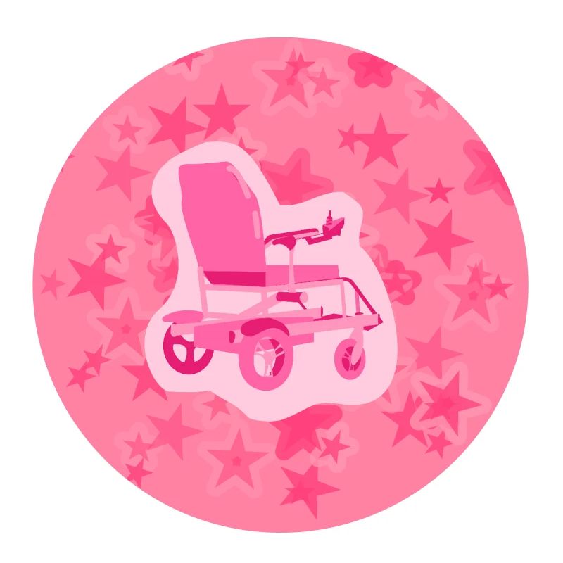 Disability Isn’t Inability – E-Rollstuhl Button mi