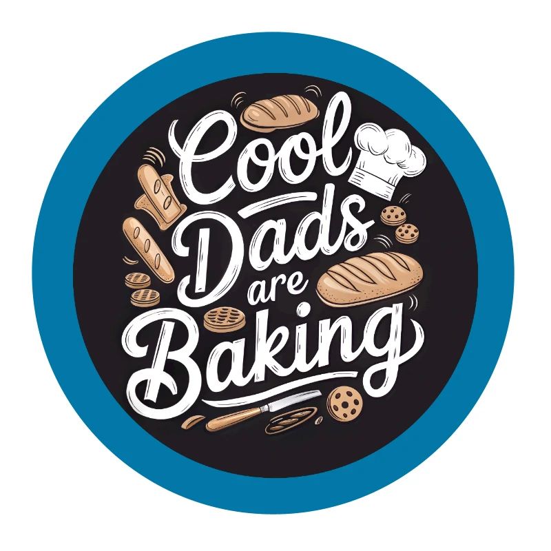 Cool dads baking bread
