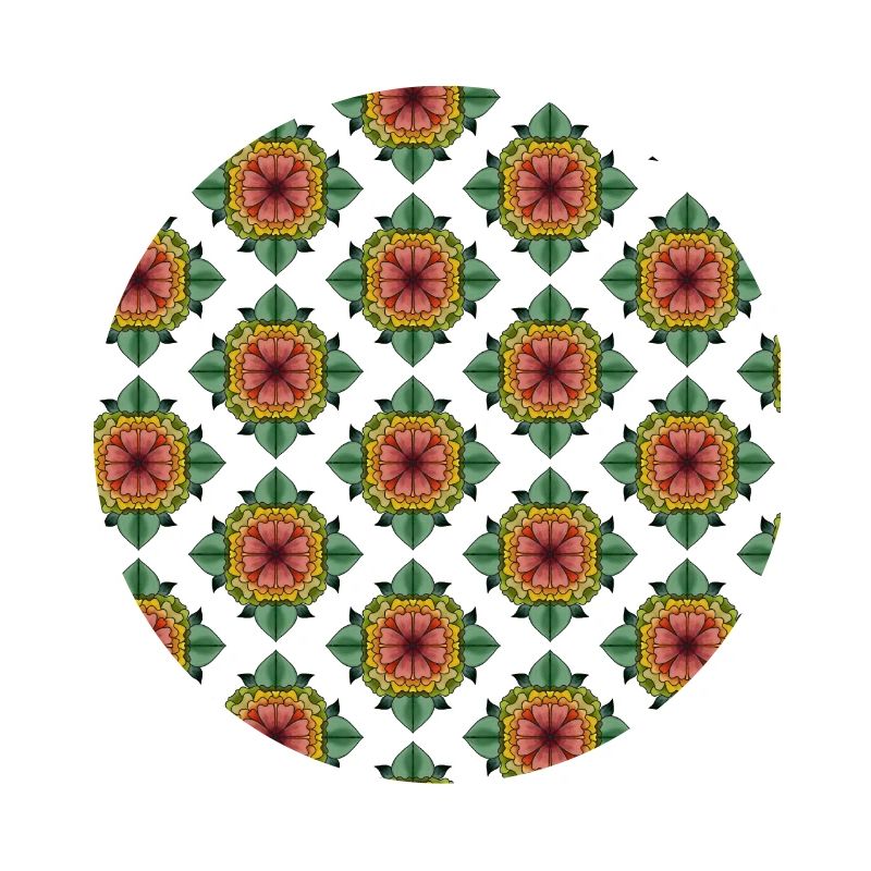 Mandala drawn pattern