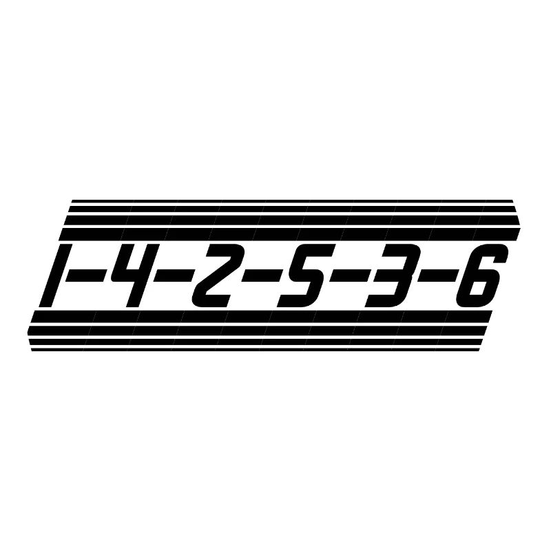 V6 firing sequence 1-4-2-5-3-6