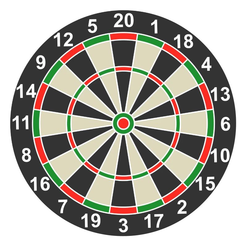 Dartboard Dart classique