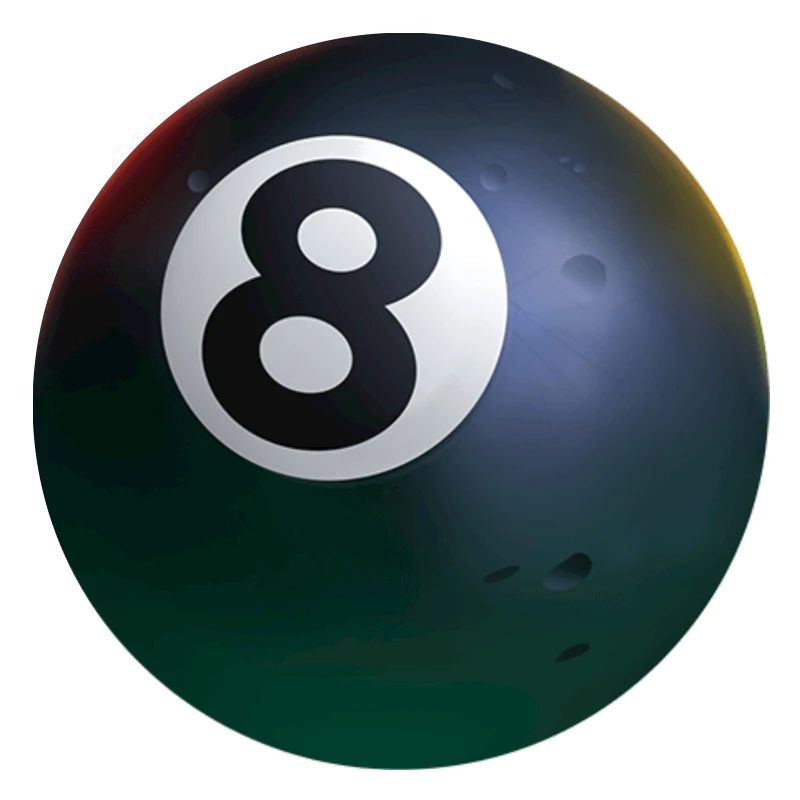 Boule de billard 8