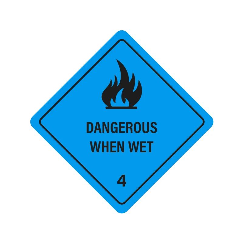 Wet and on fire!