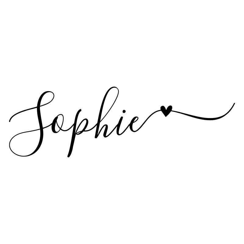Sophie Surname First Name Decorative