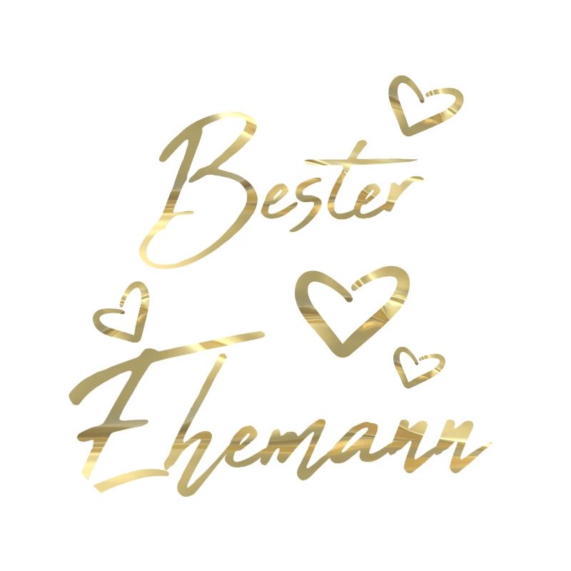 Bester Ehemann Gold