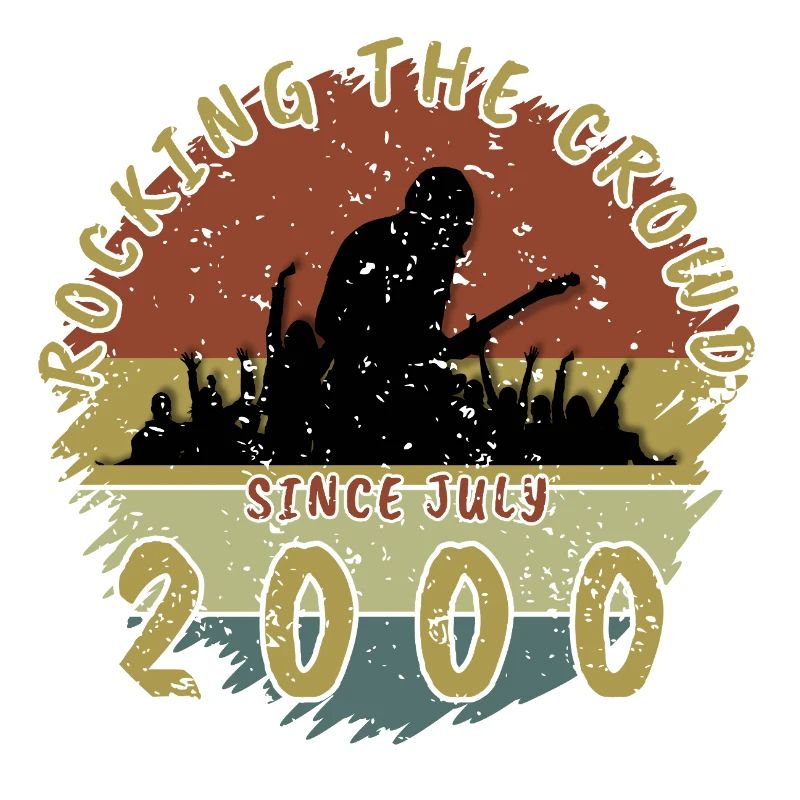 25. Geburtstag Rocking the crowd GIT 07/2000