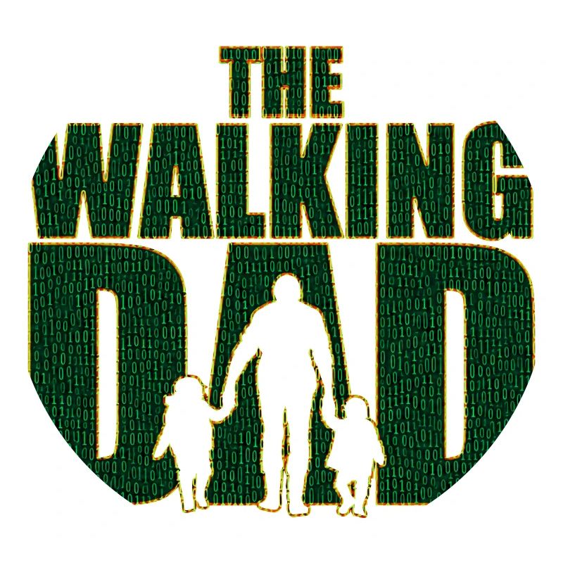 The walking Dad Father Code Father's Day Gift